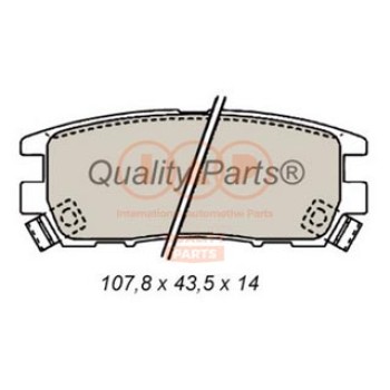 SERIE PASTIGLIE FRENO POSTERIORI