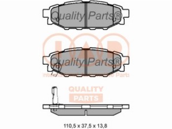 SERIE PASTIGLIE FRENO POSTERIORI