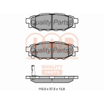 SERIE PASTIGLIE FRENO POSTERIORI