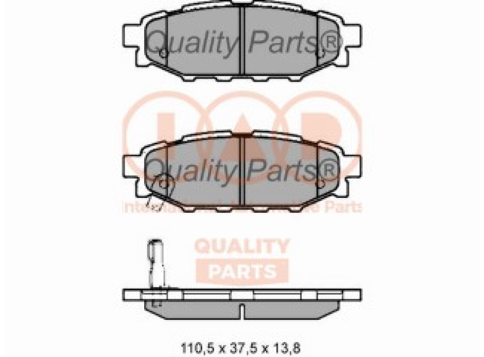 SERIE PASTIGLIE FRENO POSTERIORI