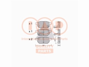 SERIE PASTIGLIE FRENO POSTERIORI (PREMIUM)