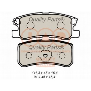 SERIE PASTIGLIE FRENO POSTERIORI (PREMIUM)