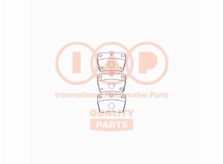 SERIE PASTIGLIE FRENO POSTERIORI (PREMIUM)