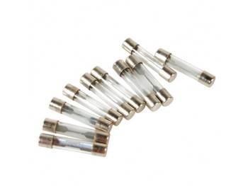 Set 10 fusibili in vetro, 12/32V