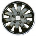 SET 4 COPRICERCHI INOXPLAST NG20 BLACK METAL 14"