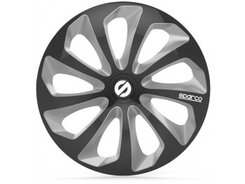 SPARCO BOX 4 COPRICERCHI SICILIA NERO/GRIGIO 15ʺ