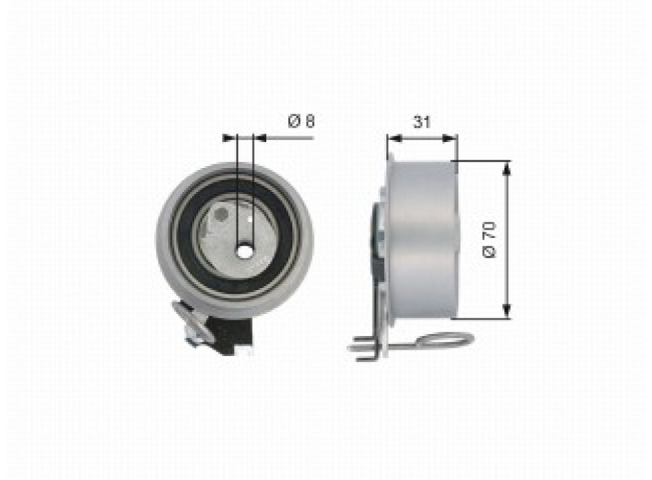 T43135 POWERGRIP TENSIONER