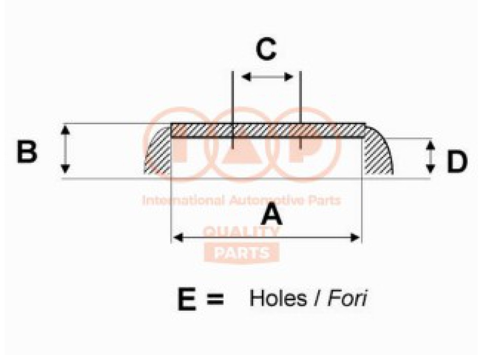 TAMBURO FRENI POSTERIORE (GENUINE PARTS)