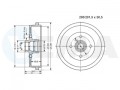 TAMBURO FRENO VW GOLF IIISERIE