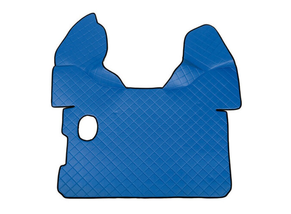 Tappeto centrale in Skeentex - Blu - compatibile per Daf XF 105 (02/04>12/14) manuale, con Webasto - Daf XF 106 (10/12>) manuale, con Webasto