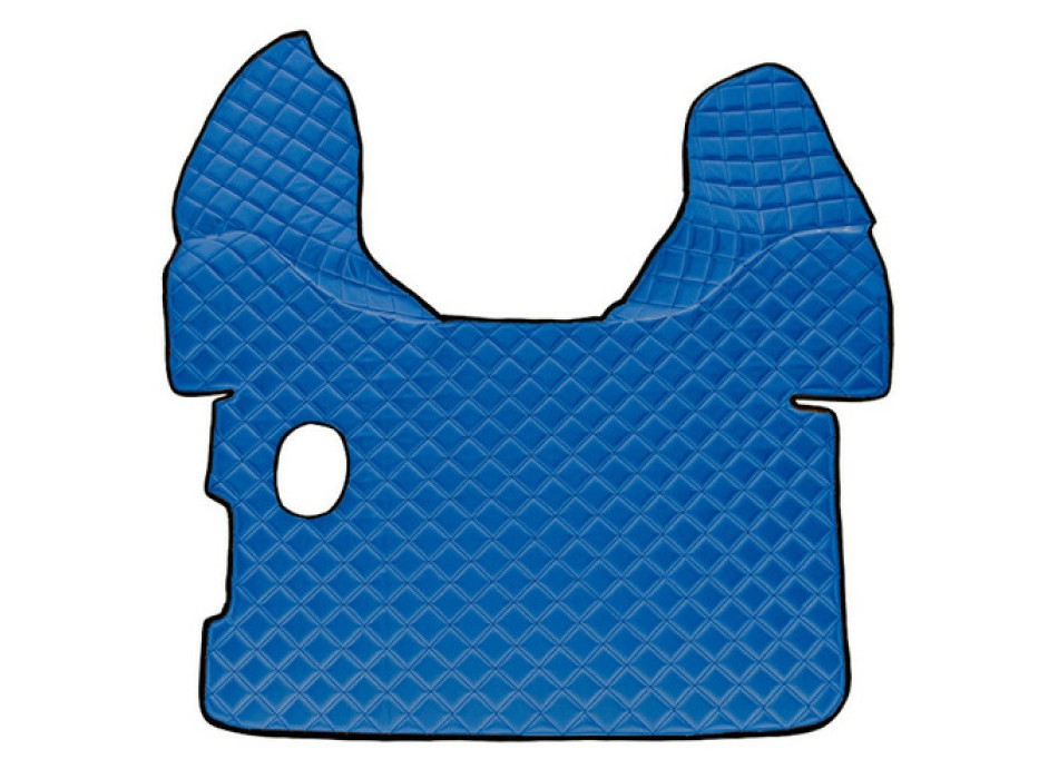 Tappeto centrale in Skeentex - Blu - compatibile per Daf XF 105 (02/04>12/14) manuale, senza Webasto - Daf XF 106 (10/12>) manuale, senza Webasto