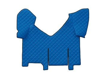 Tappeto centrale in Skeentex - Blu - compatibile per Iveco Stralis (08/02>12/12) automatico, cabina larga - Iveco Stralis (07/12>12/19) automatico, cabina larga - Iveco Stralis Hi-Way (07/12>08/16) automatico, cabina larga - Iveco Stralis XP (09/16>12/19)