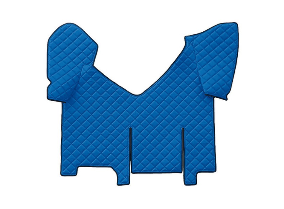 Tappeto centrale in Skeentex - Blu - compatibile per Iveco Stralis (08/02>12/12) automatico, cabina larga - Iveco Stralis (07/12>12/19) automatico, cabina larga - Iveco Stralis Hi-Way (07/12>08/16) automatico, cabina larga - Iveco Stralis XP (09/16>12/19)