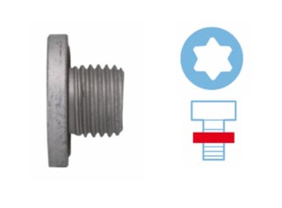 Tappo olio + rondella MIS.D14X150