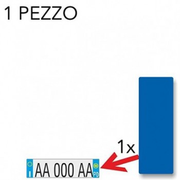  TARGHETTA PER TARGA RINFRANGENTE 8981/12 GEV