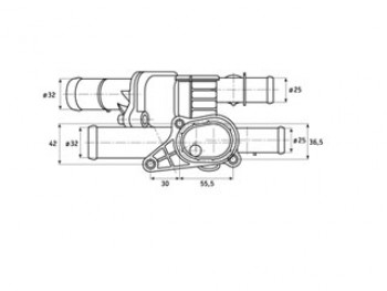 TERMOSTATO VW