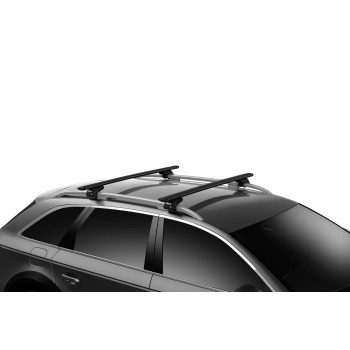 Thule Wing bar nere barre portatutto cm 135 - Kit agganci da acqustarsi separatmente