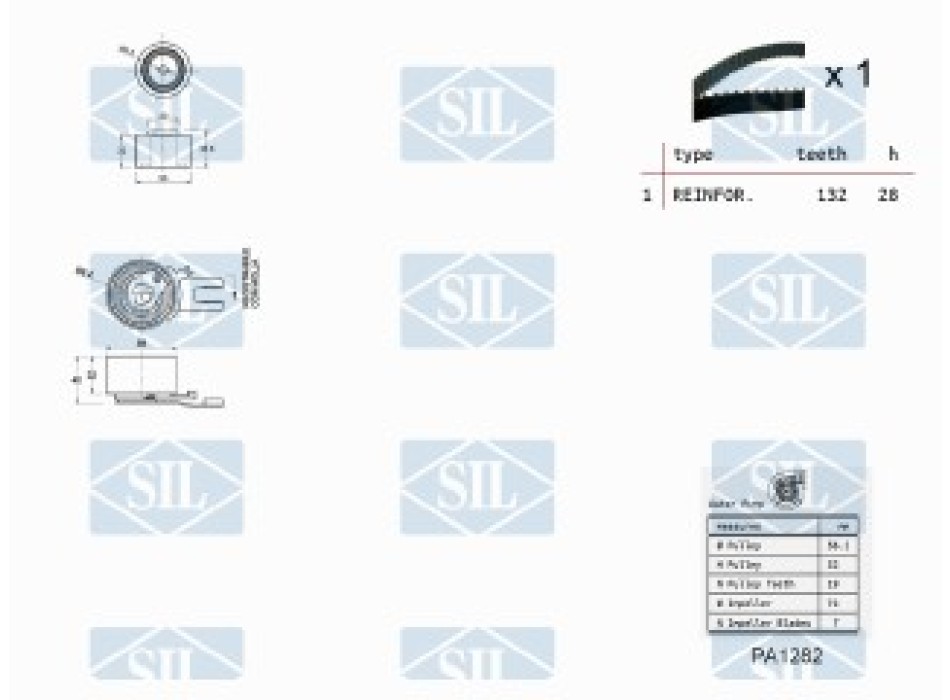 Timing Belt Kit With Water Pump