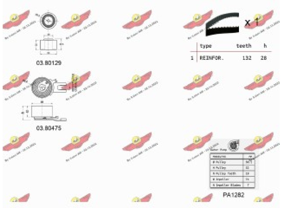 Timing Belt Kit With Water Pump