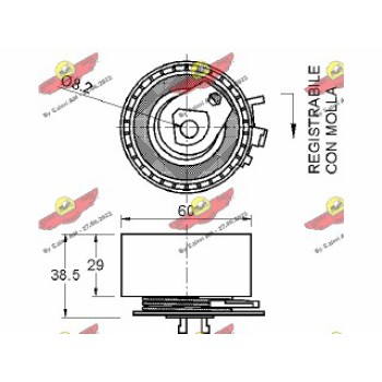 TIMING BELT TENSIONER