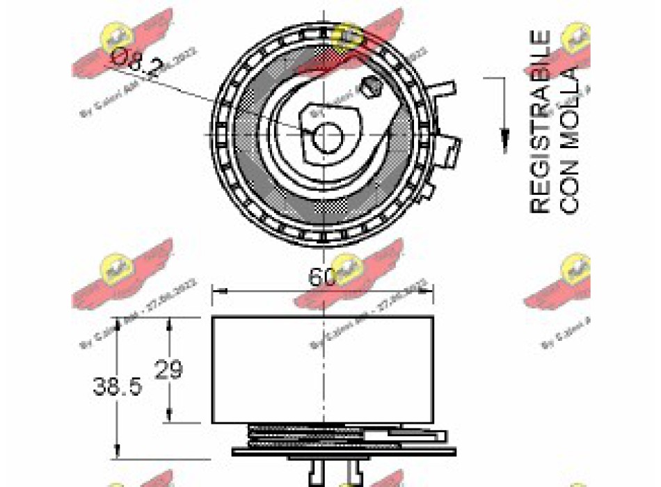 TIMING BELT TENSIONER