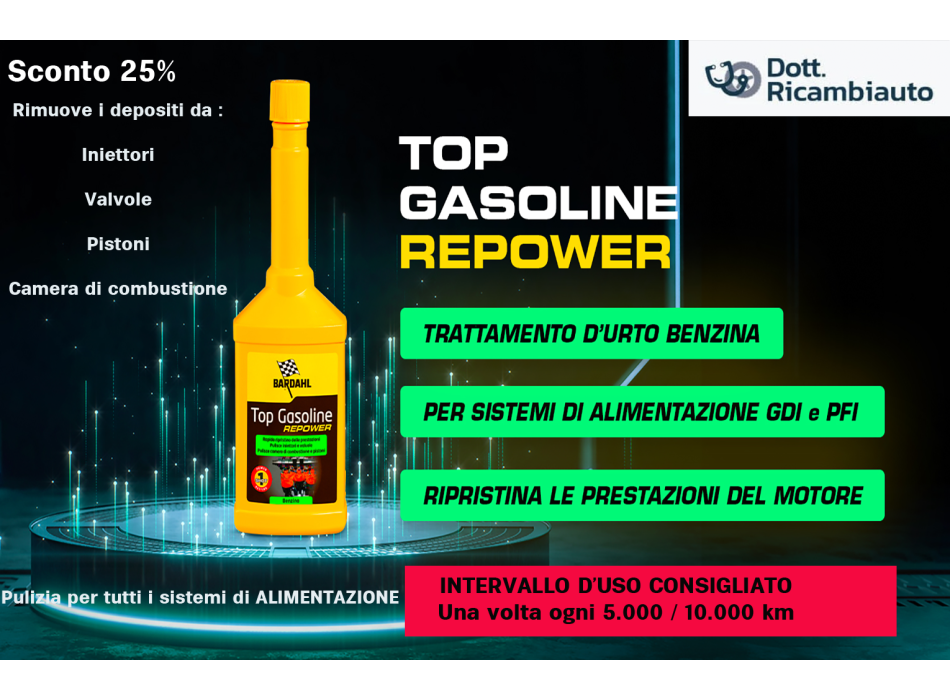 Top Gasoline Repower Pfi Gdi 250ML
