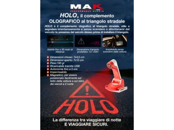 TRIANGOLO OLOGRAFICO "HOLO"