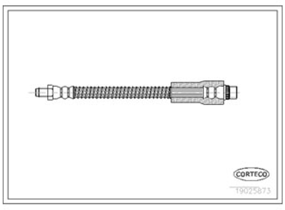 TUBI FRENO ANT.PEUGEOT 206