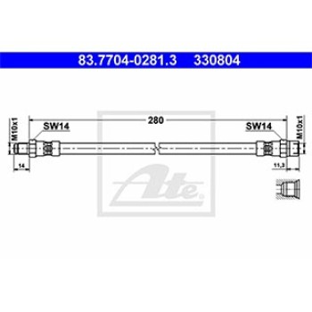 TUBO FLESSIBILE ANTERIORE
