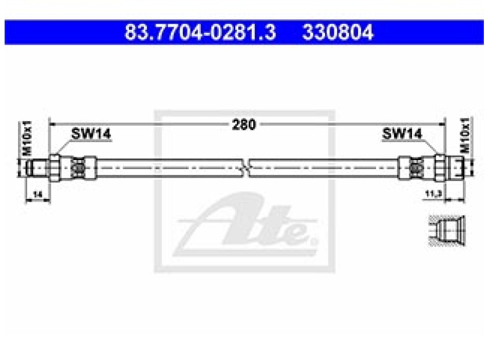 TUBO FLESSIBILE ANTERIORE