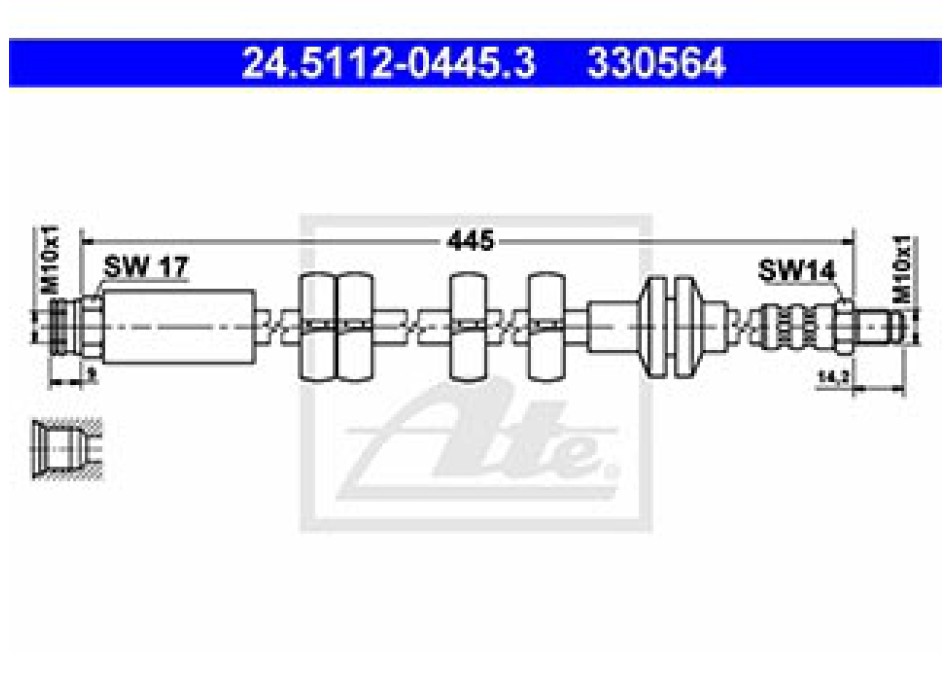 TUBO FLESSIBILE ANTERIORE
