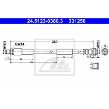 TUBO FLESSIBILE ANTERIORE