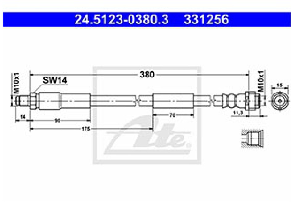 TUBO FLESSIBILE ANTERIORE