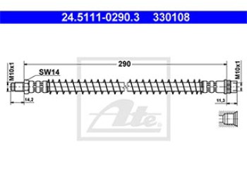TUBO FLESSIBILE ANTERIORE