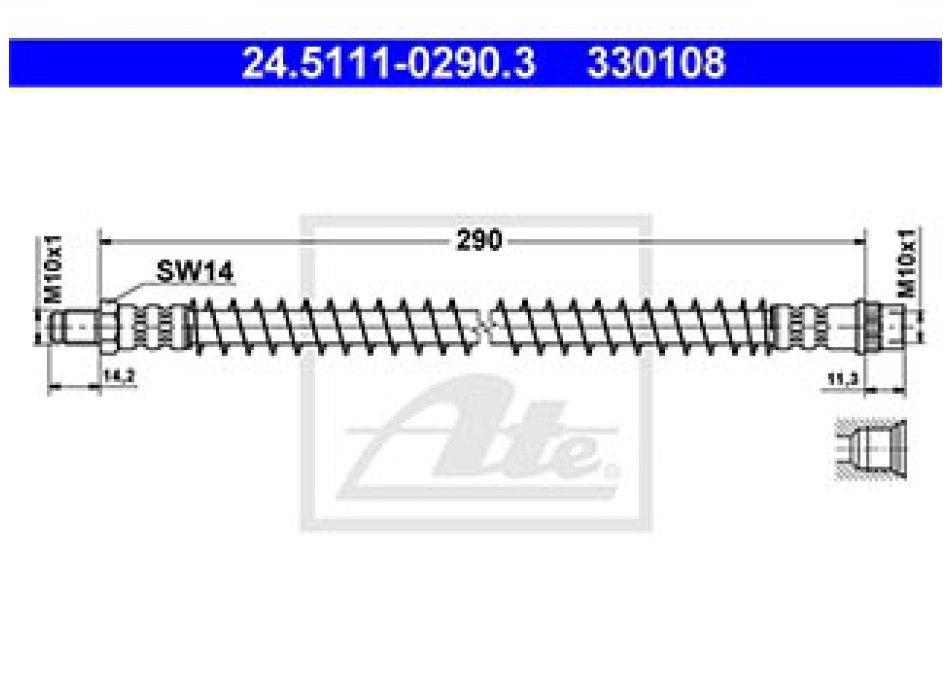 TUBO FLESSIBILE ANTERIORE