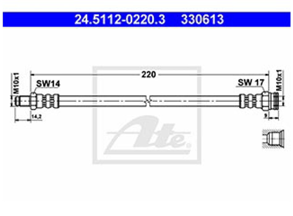 TUBO FLESSIBILE POSTERIORE