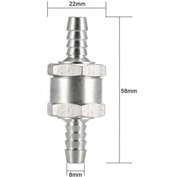 Valvola di non ritorno carburante 10mm