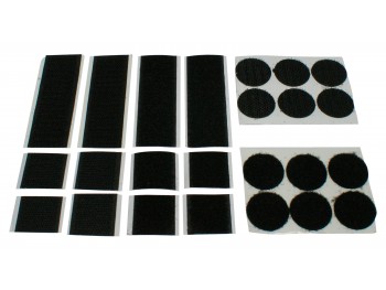 VELCRO ADESIVO 2PZ 2,5X7- 6 PZ 2,5 - 4 PZ 2,5X2,5