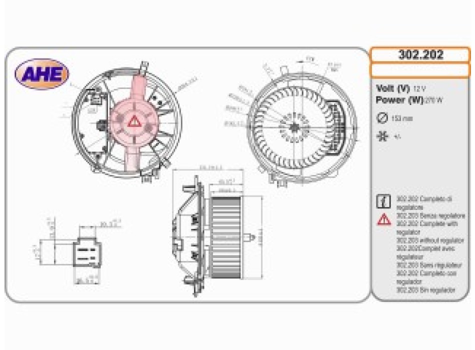 Vent. Ab. AUDI/CUPRA/VW Q3/FormentorGolf/Passat/