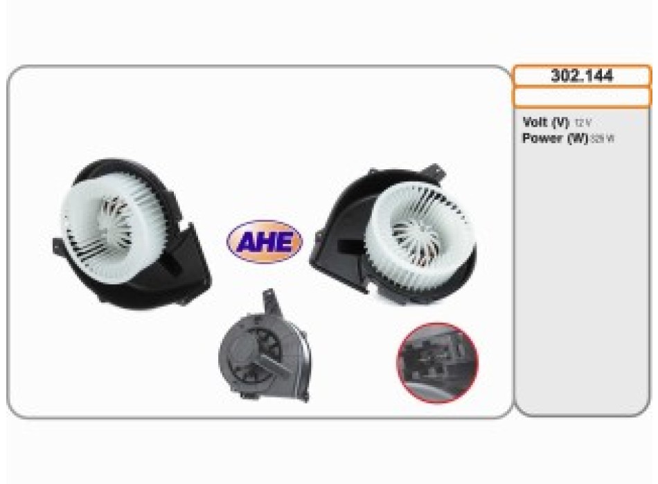 Vent. Ab. AUDI/SEAT/SKODA/VW A1/Ibiza/Fabia/Room