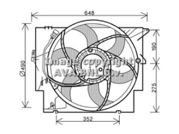 Vent. BMW E87 - E90 - E91 04-
