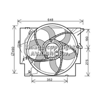 Vent. BMW E87 - E90 - E91 04-