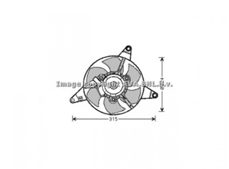 Vent. FIAT Panda 750 85-