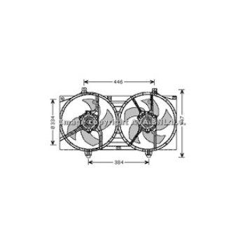 Vent. NISSAN Almera II 00-