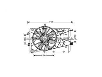 Vent. OPEL Meriva 03-