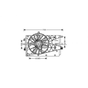 Vent. OPEL Meriva 03-