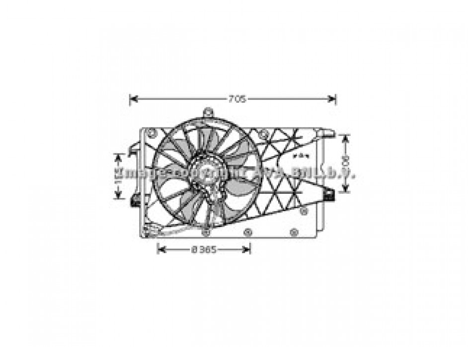 Vent. OPEL Meriva 03-