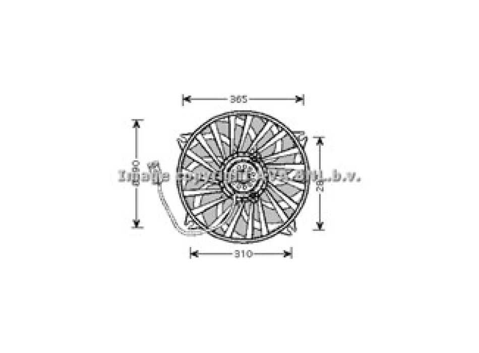 Vent. PEUGEOT 307 2.0i - HDi 01-