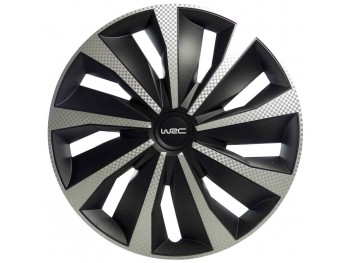 WRC  4 COPRICERCHI 13" CARBON STYLE   